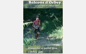 Balcons d'Orbey 22km D+900m Nathanael MARLIER 