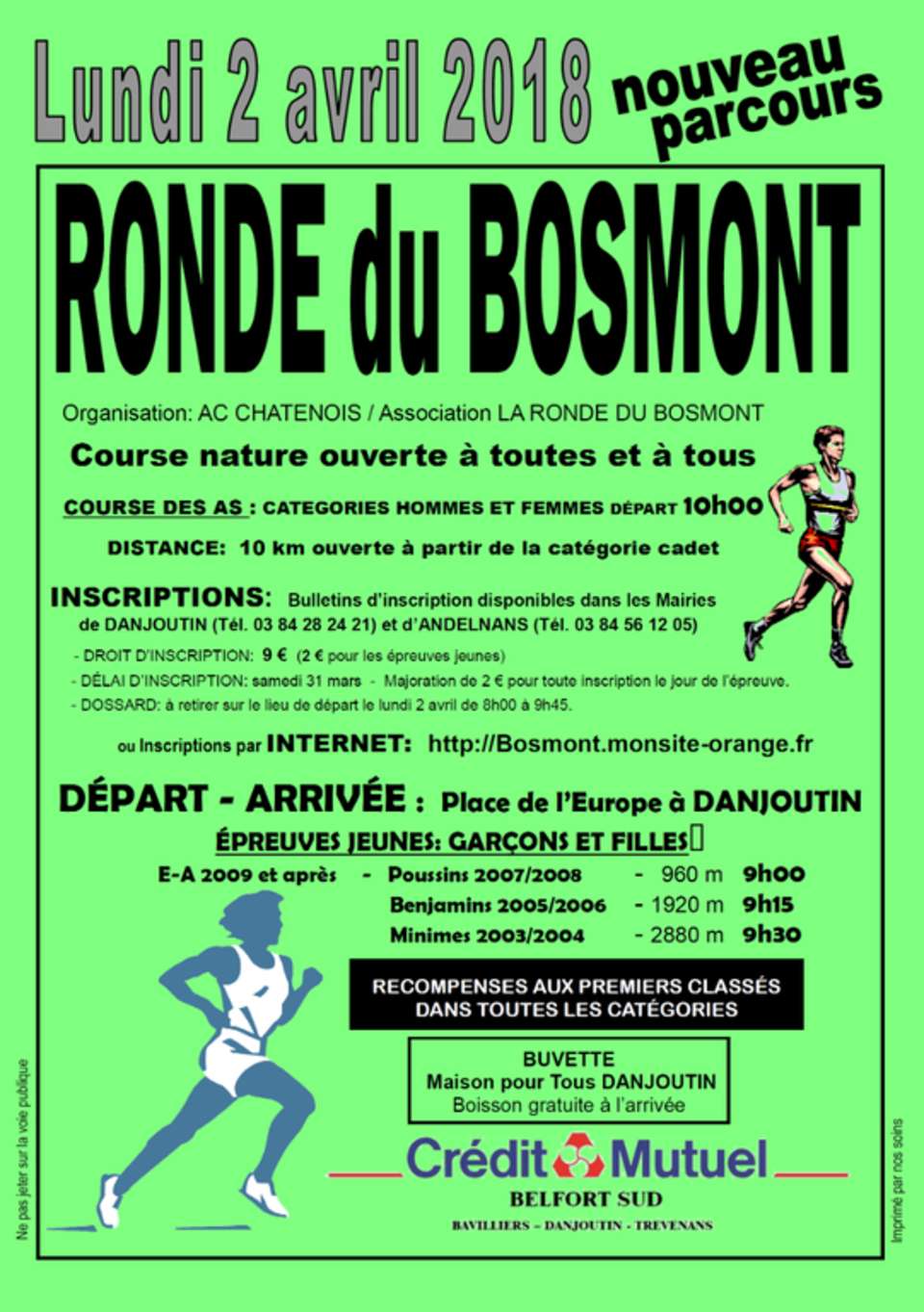 Ronde du bosmont / k D+