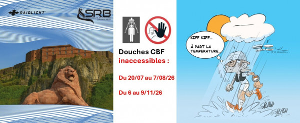 Info périodes fermetures CBF en 2026