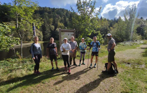 Sortie section au Ballon, étape à L'Auberge du Wissgrut, 23 sept. 2023